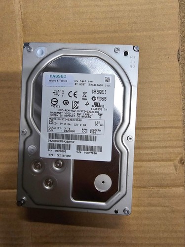 Hgst ultrastar 7k4000 3tb - hgst,