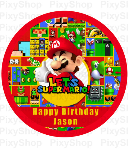 Super mario game - super, personalised