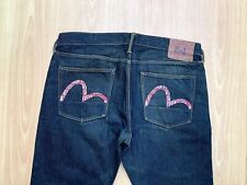 Evisu Blue Jean Size 36X34 Lot 2008 No. 4
