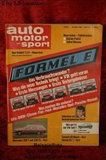 AMS Auto Motor Sport 6/81 *
