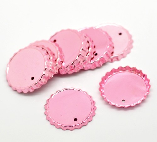 Bottle cap pendants 25mm - x,