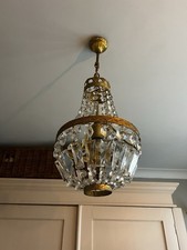 Crystal and glass tent and bag