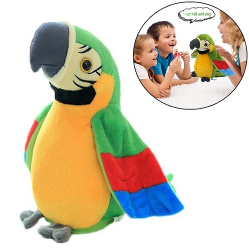 Recording talking plush parrot - talking,