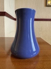 Vintage Royal Doulton Stonewear Cornflower Blue Vase