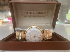 Girard-Perregaux Gyromatic Men's Watch Vintage Rolled Gold 39 Jewel