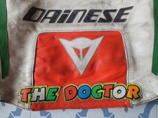 Valentino Rossi Dainese Size 50 Generali REPLICA ROSSI PELLE jacket. MotoGP