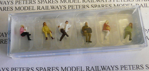 Preiser 14072 seated railway - preiser,
