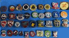 National league enamel badges - national,