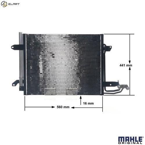 Condenser air conditioning - condenser,