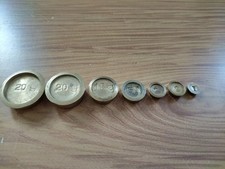 Metric Brass Weights 20g 20g