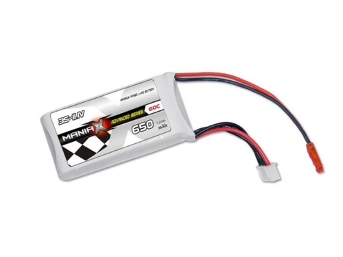 Maniax 650mah 60c lipo - maniax,