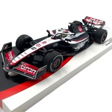 F1 Minichamps 1/18 Haas F1 Team VF-23 1st points Saudi Arabian GP 2 Action Figure...