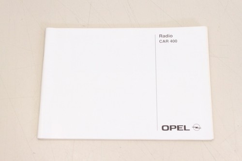 Opel radio car 400 - opel,