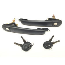 2x Door Handle + Lock + Keys Front Fits Ford Galaxy (Mk1) 2.3