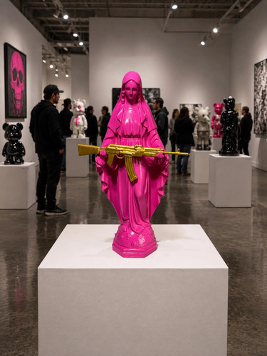 Madonna with bubblegum - madonna, ak