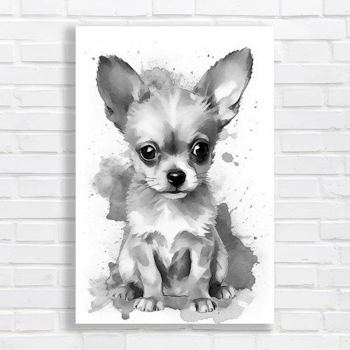 Adorable chihuahua watercolor - adorable,