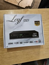 Leyf Digital Satellite Receiver (HDTV, DVB-S/DVB-S2, HDMI, SCART, 2 USB, Full HD