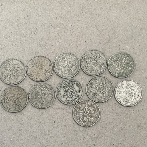 Elizabeth british sixpence - elizabeth, ii