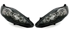 Headlights Black Left + Right