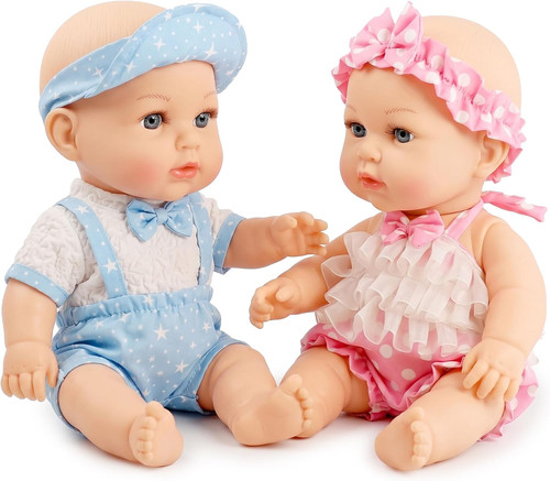 Twin baby dolls - baby,