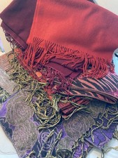 Set Of Six Ladies Scarves -
