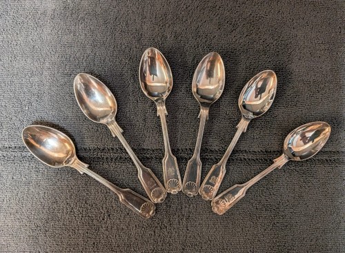 Vintage sheffield silver - 6x,