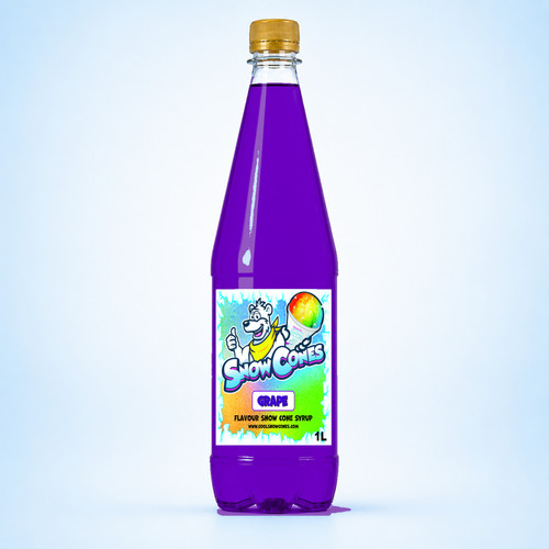 Snow cone syrup grape - syrup,