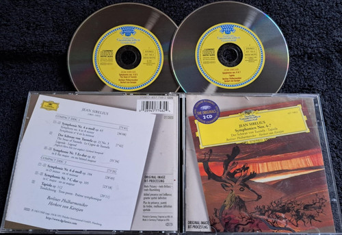 Sibelius symphonies 7 - symphonies, 4-7