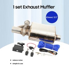 Single Exhaust Muffler Valve