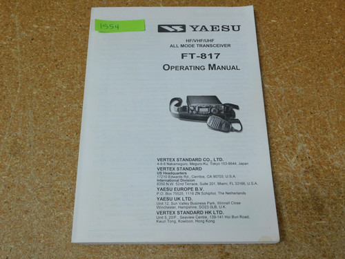 Yaesu 817 ham radio - ft-817,