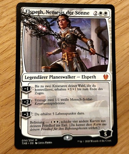 Mtg magic elspeth nemesis - mtg,
