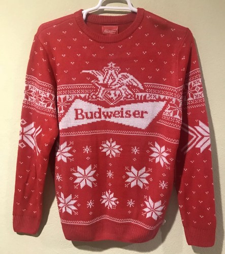 Budweiser men knit ugly - budweiser,