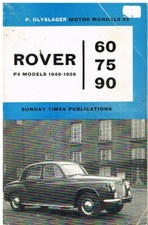 ROVER P4 60 75 90 SALOON (