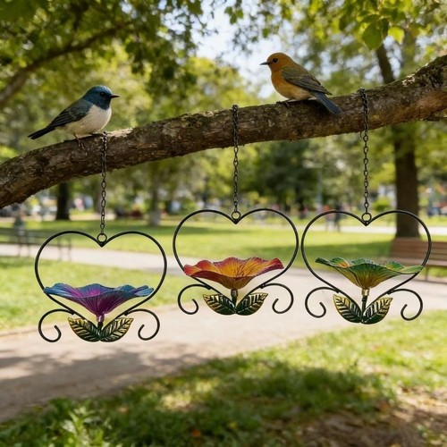 Heart shape hanging bird - heart,
