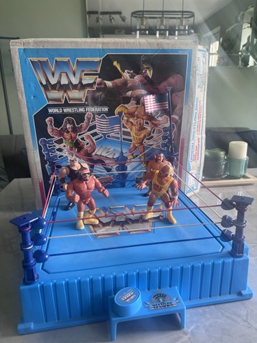 Wwf wrestling ring - wrestling,