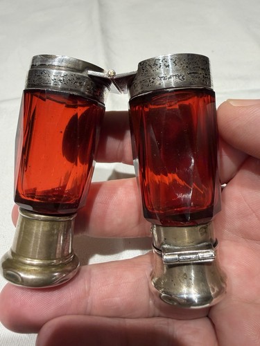 Victorian ruby red - red, glass