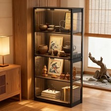 1pc black glass office - 1pc,