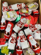 Christmas Chocolate Santa Snowman Grinch Foil Wrapped Pick n Mix Stocking Filler