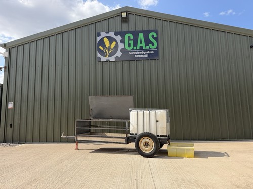 Sheep water trailer - sheep,