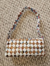 Y2K Candy Wrapper Bag Made of Gamesa Choki Chocolate Chip Cookie wrappers.