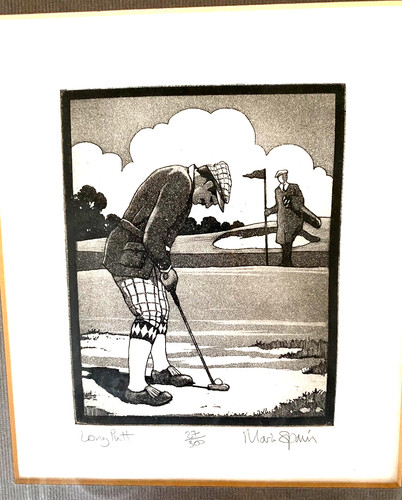 Mark spain etching - mark, putt'
