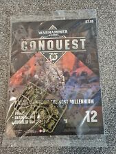 New & Sealed Warhammer 40k Conquest Issue 12 - Magazine & Model and ruler