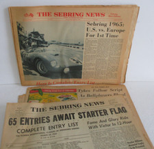 Lot of 1960s Sebring News