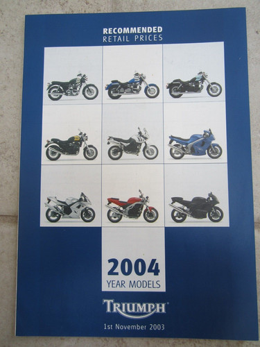2004 triumph year - 2004,