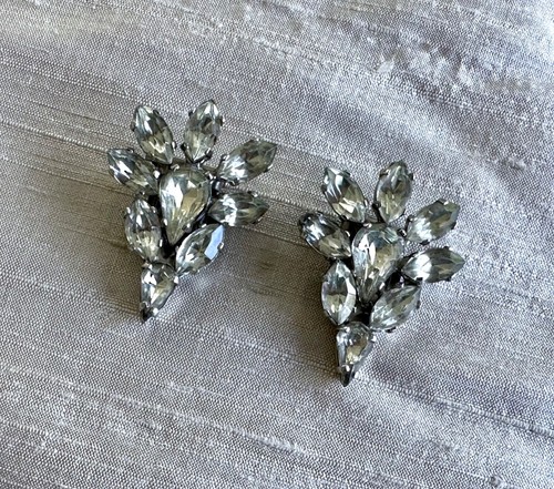 Antique shoe clips dress - clips, or