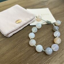 Genuine Lola Rose Montana Agate Beaded Bracelet - used but excellent condition 