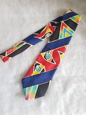 Vintage Elaine Rippon Handpainted Silk Tie New