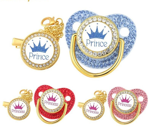 Princess prince baby pacifier - princess,