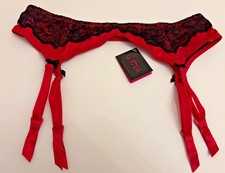 Black and red satin La Senza