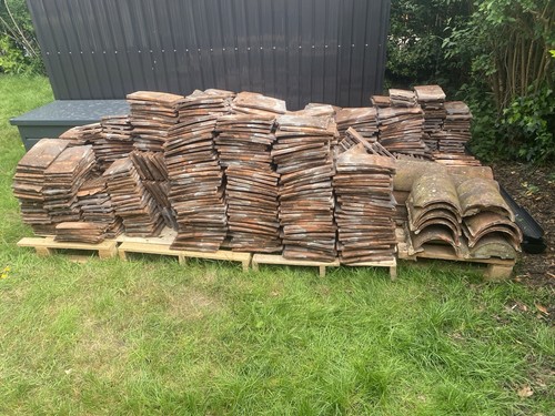 Handmade clay roof - handmade,